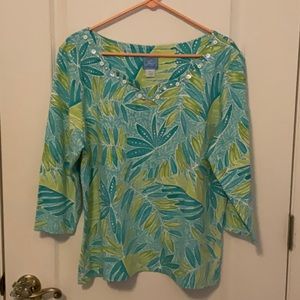 Lark Lane 3/4 Sleeve Blouse